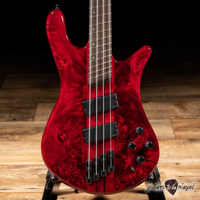 Spector NS Dimension 4 Multi-Scale Bass w/ Gigbag – Inferno Red