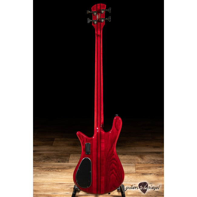 Spector NS Dimension 4 Multi-Scale Bass w/ Gigbag – Inferno Red