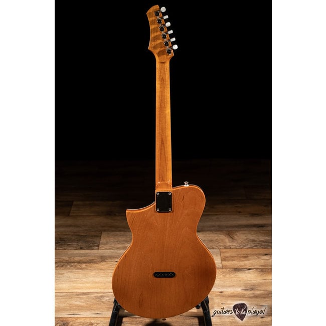 Kauer Korona Supreme Thinline Guitar w/ Lollar Regals – Rainbow Trout Silver