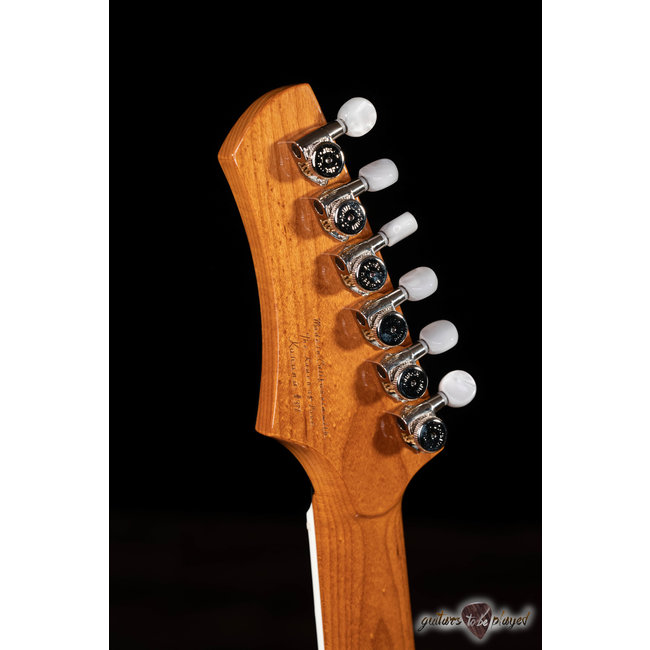 Kauer Korona Supreme Thinline Guitar w/ Lollar Regals – Rainbow Trout Silver