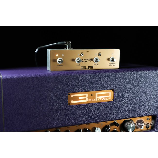 3rd Power Kitchen Sink 6VEL 40W Amp Head & 212 Cab – Plum Levant