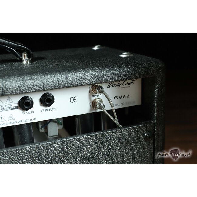 3rd Power Wooly Coats Extra Spanky 6VEL 1x12” Combo Amp – Blackened Tuna