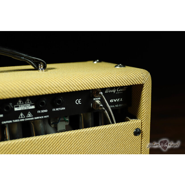 3rd Power Wooly Coats Extra Spanky 6VEL 1x12” Combo Amp – Lacquered Tweed