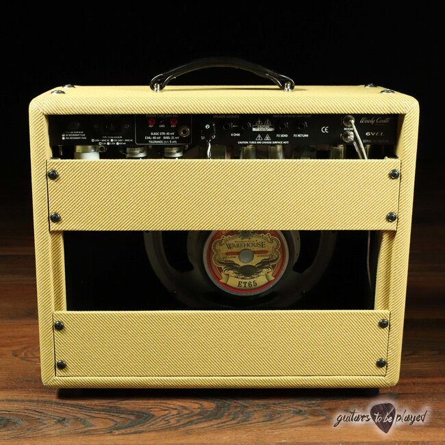 3rd Power Wooly Coats Extra Spanky 6VEL 1x12” Combo Amp – Lacquered Tweed