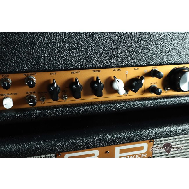 3rd Power Kitchen Sink 6VEL 40W Amp Head w/ Footswitch – Black & Gold