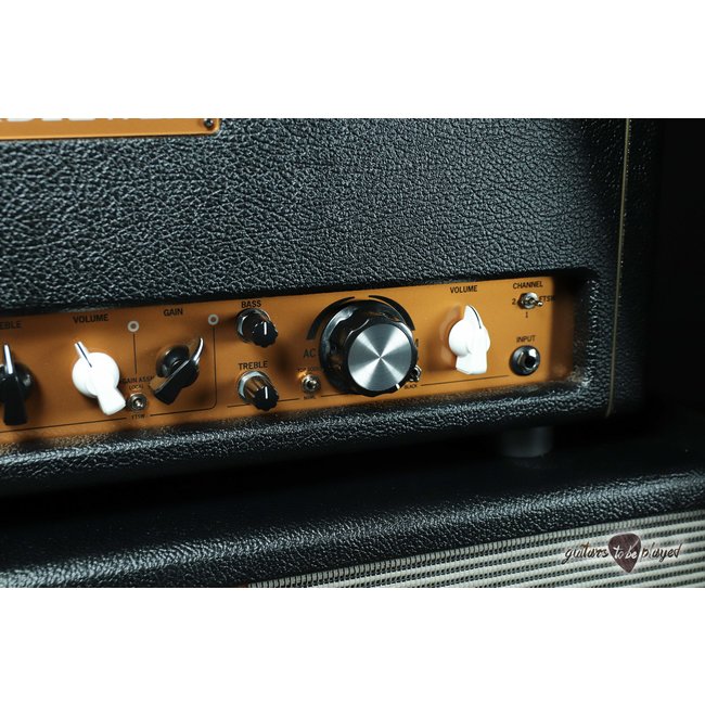 3rd Power Kitchen Sink 6VEL 40W Amp Head w/ Footswitch – Black & Gold