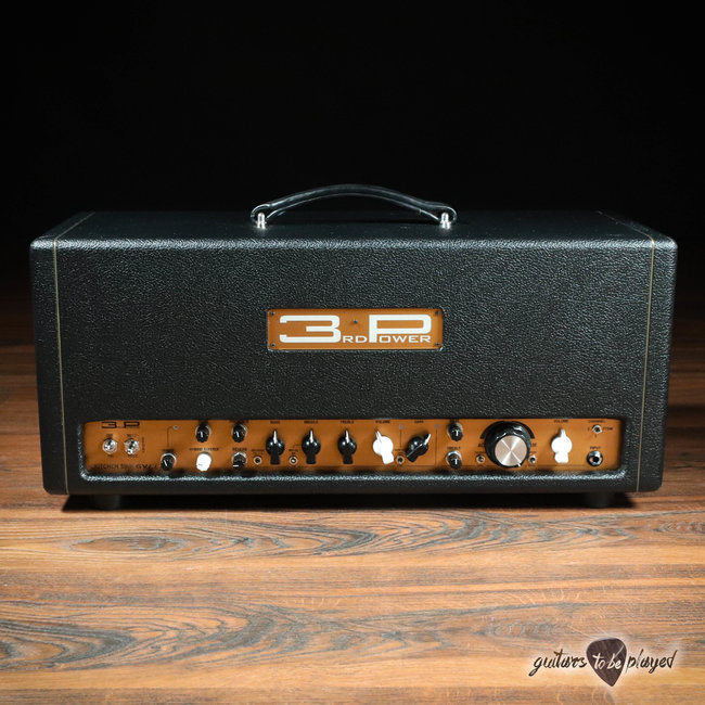 3rd Power Kitchen Sink 6VEL 40W Amp Head w/ Footswitch – Black & Gold