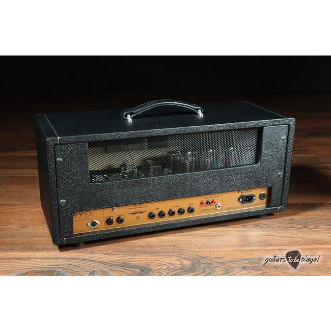 3rd Power Kitchen Sink 6VEL 40W Amp Head w/ Footswitch – Black & Gold