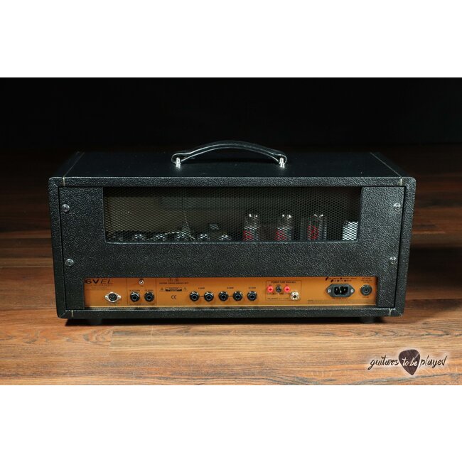 3rd Power Kitchen Sink 6VEL 40W Amp Head w/ Footswitch – Black & Gold