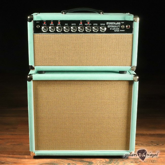 Amplified Nation Wonderland Overdrive V2 50W Head & 112 Cab – Mint Suede