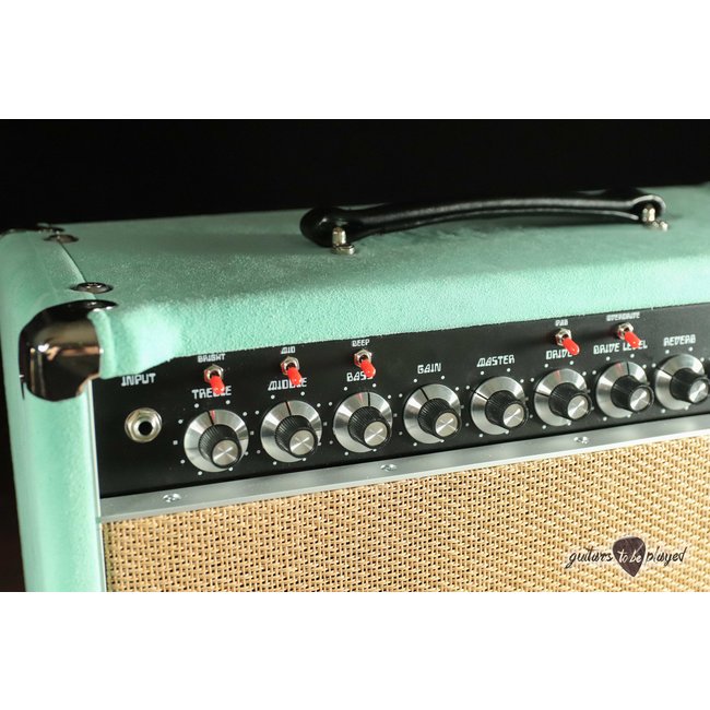 Amplified Nation Wonderland Overdrive V2 50W Head & 112 Cab – Mint Suede