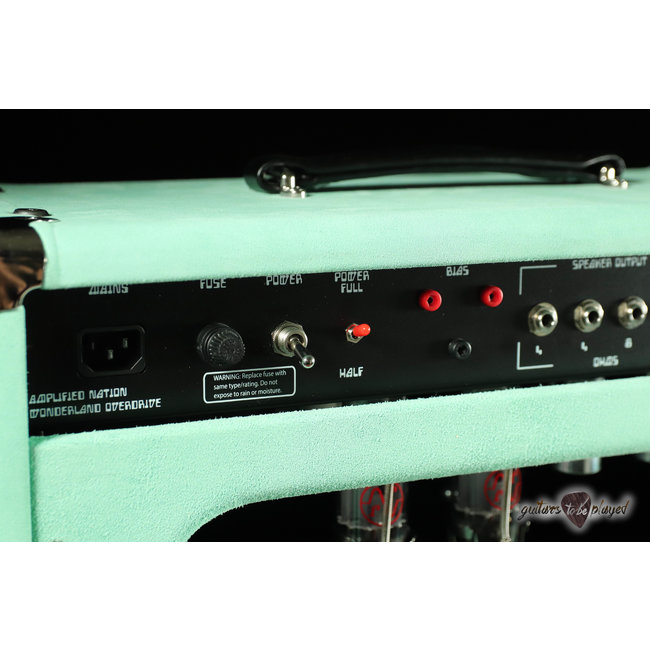 Amplified Nation Wonderland Overdrive V2 50W Head & 112 Cab – Mint Suede