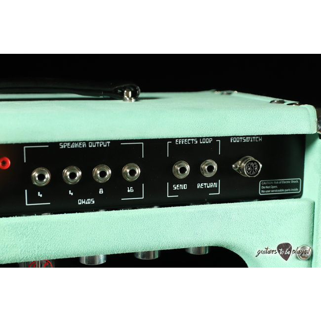 Amplified Nation Wonderland Overdrive V2 50W Head & 112 Cab – Mint Suede