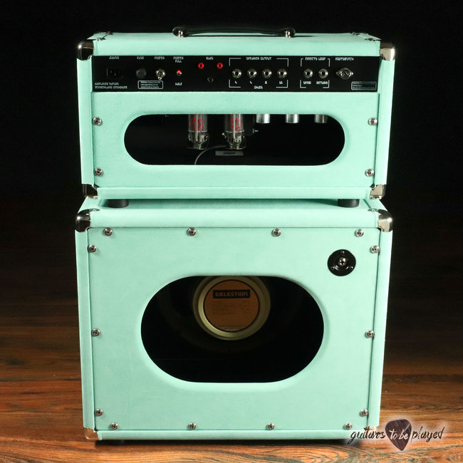 Amplified Nation Wonderland Overdrive V2 50W Head & 112 Cab – Mint Suede