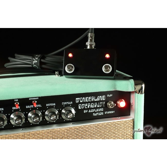 Amplified Nation Wonderland Overdrive V2 50W Head & 112 Cab – Mint Suede