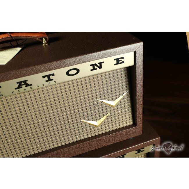 Magnatone Panoramic Stereo 12+12W Reverb/Vibrato Tube Head & 2x12” Cab