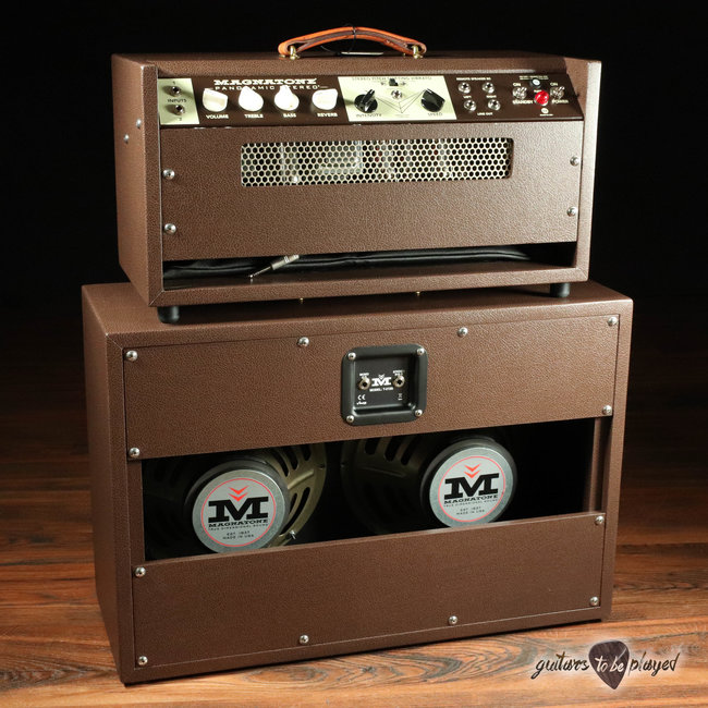 Magnatone Panoramic Stereo 12+12W Reverb/Vibrato Tube Head & 2x12” Cab