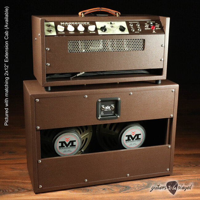 Magnatone Panoramic Stereo 12+12W Reverb/Vibrato Tube Head w/ Footswitch & Cover