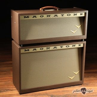 Magnatone Amplification Magnatone Twilighter Stereo 22W+22W Reverb/Vibrato Tube Head & 2x12” Cab
