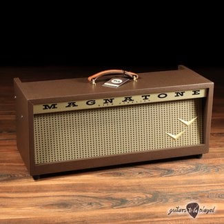 Magnatone Amplification Magnatone Twilighter Stereo 22+22W Reverb/Vibrato Tube Amp Head w/ FTSW & Cover
