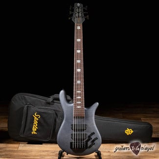 Spector Spector Euro 6 LX 6-String EMG Bass Guitar – Trans Black Stain Matte