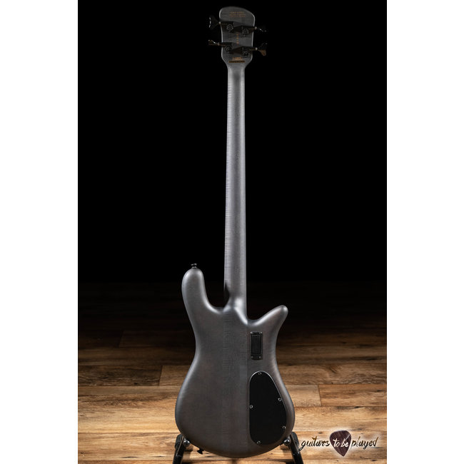 Spector Euro 4 LX Left-Handed EMG Bass Guitar – Black Stain Matte