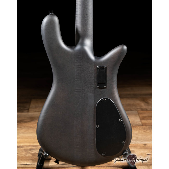 Spector Euro 4 LX Left-Handed EMG Bass Guitar – Black Stain Matte