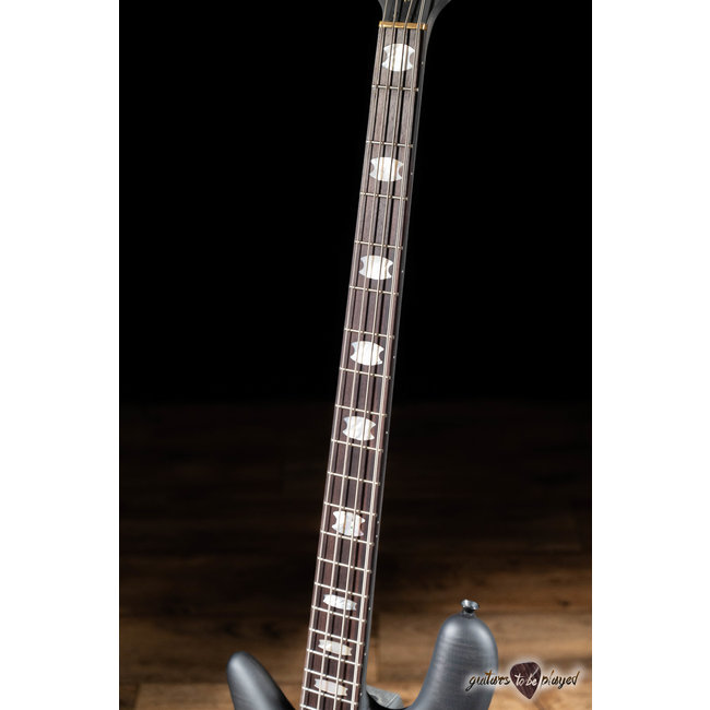 Spector Euro 4 LX Left-Handed EMG Bass Guitar – Black Stain Matte