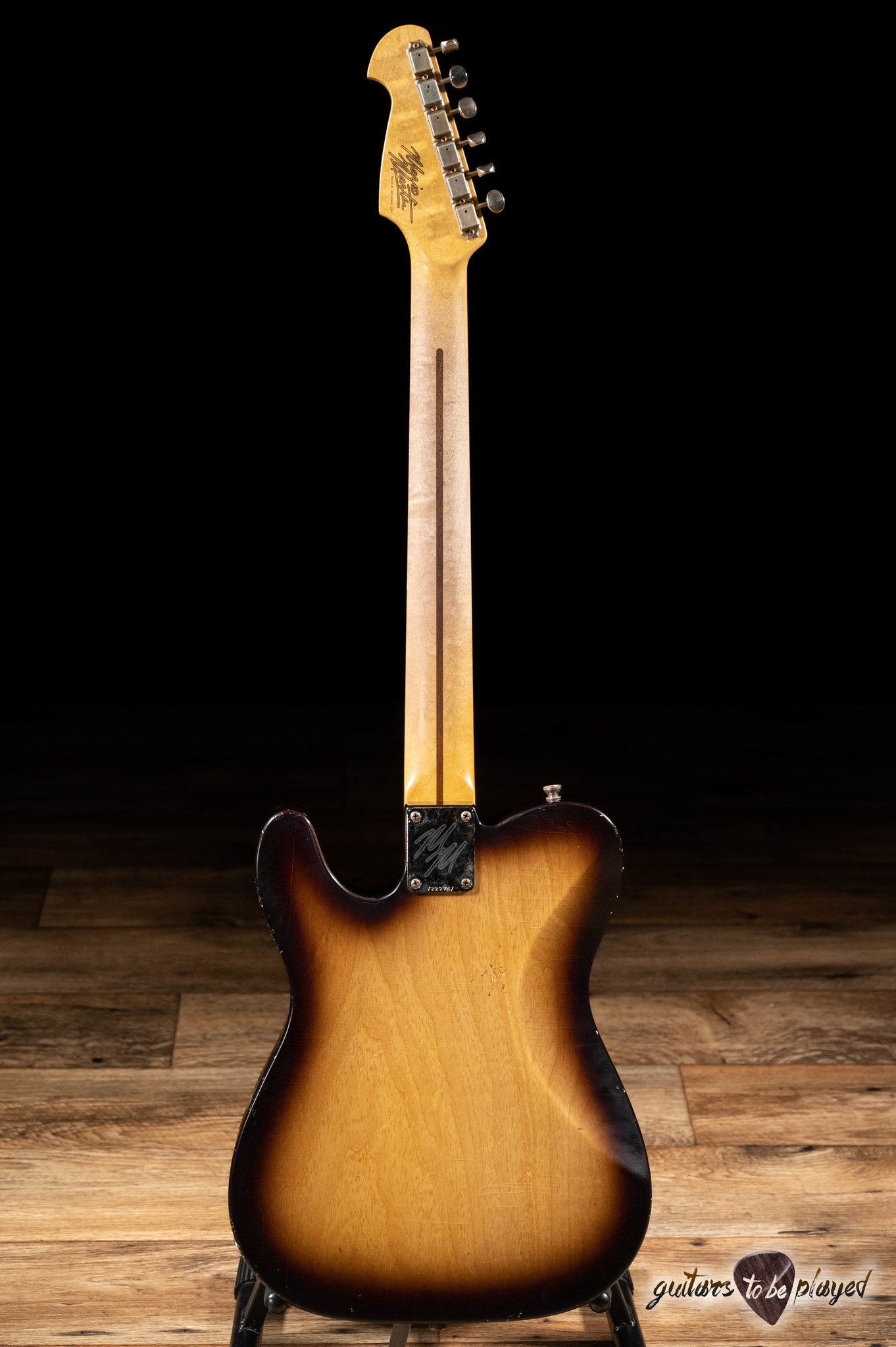 Mario Martin Guitars Swamp Ash T-Deluxe w/ Bigsby – 2-Tone Sunburst