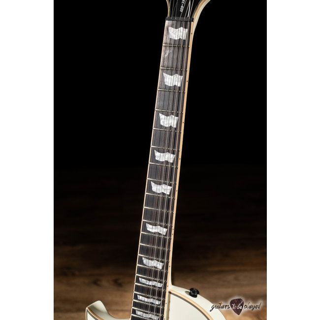 ESP LTD EC-401 LH EMG Left-Handed Guitar – Olympic White