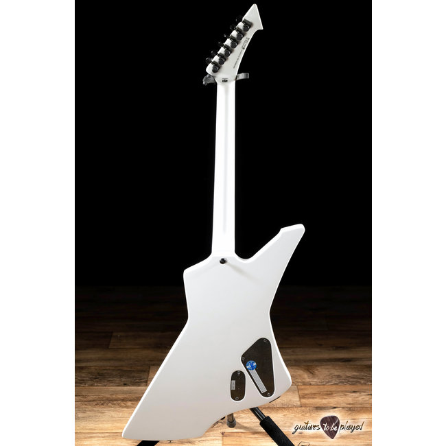 ESP LTD Snakebyte LH James Hetfield Left-Handed Guitar w/ Case – Snow White