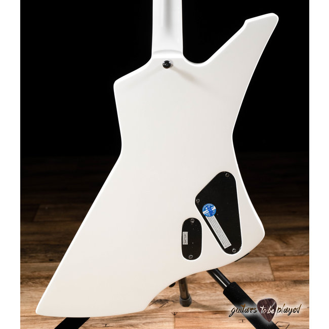ESP LTD Snakebyte LH James Hetfield Left-Handed Guitar w/ Case – Snow White