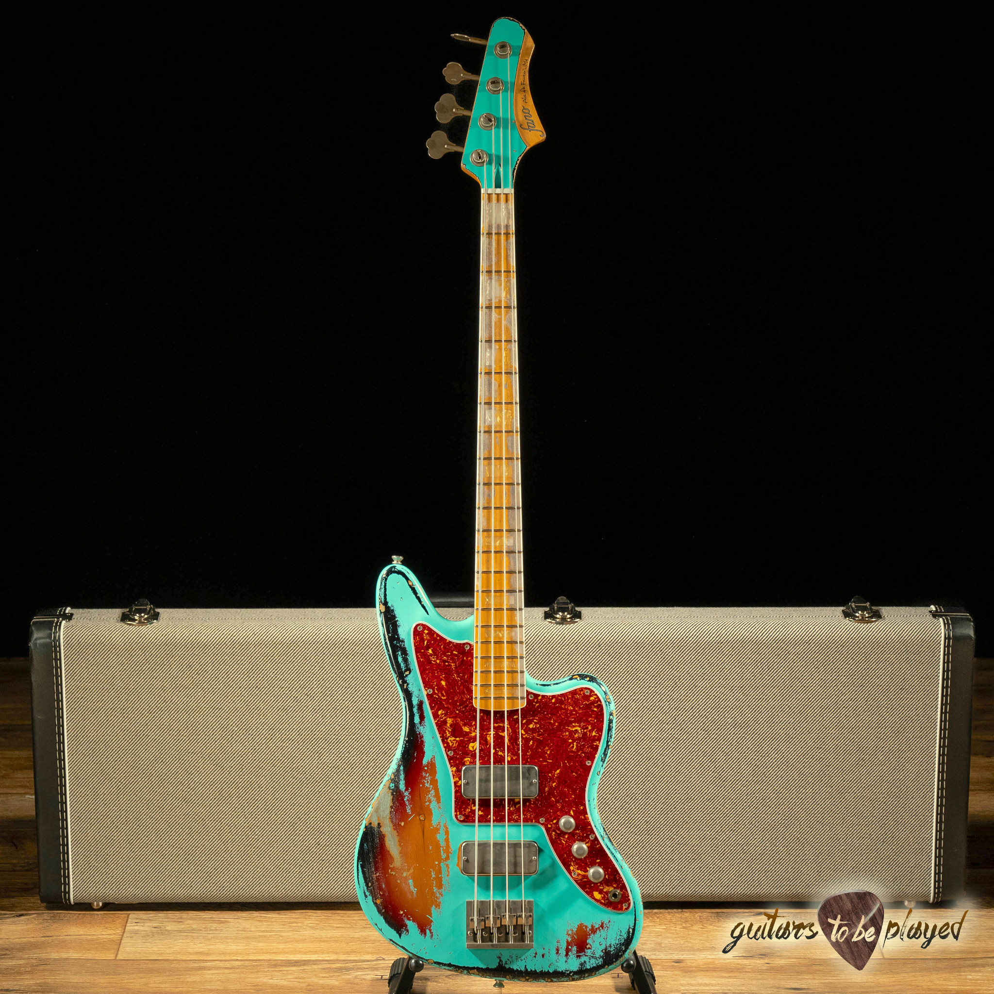 Fano JM4 Alt de Facto Maple Fretboard Bass - Seafoam Green