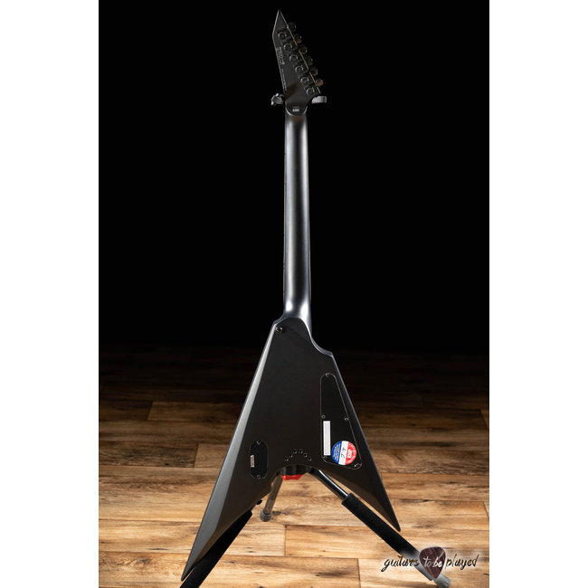 ESP LTD ARROW-1000NT LH Left-Handed Guitar – Charcoal Metallic Satin