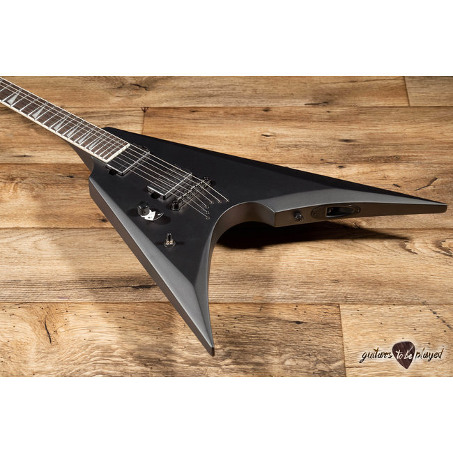 ESP LTD ARROW-1000NT LH Left-Handed Guitar – Charcoal Metallic Satin
