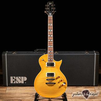 ESP LTD ESP LTD AS-1 FM Alex Skolnick Signature Guitar w/ Case – Lemon Burst