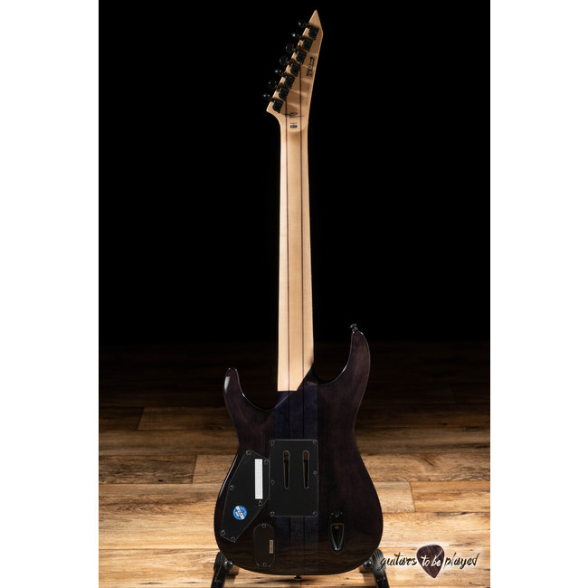 ESP LTD BUZ-7 Buz McGrath 7-String Floyd Rose Guitar w/ Case – See Thru Black