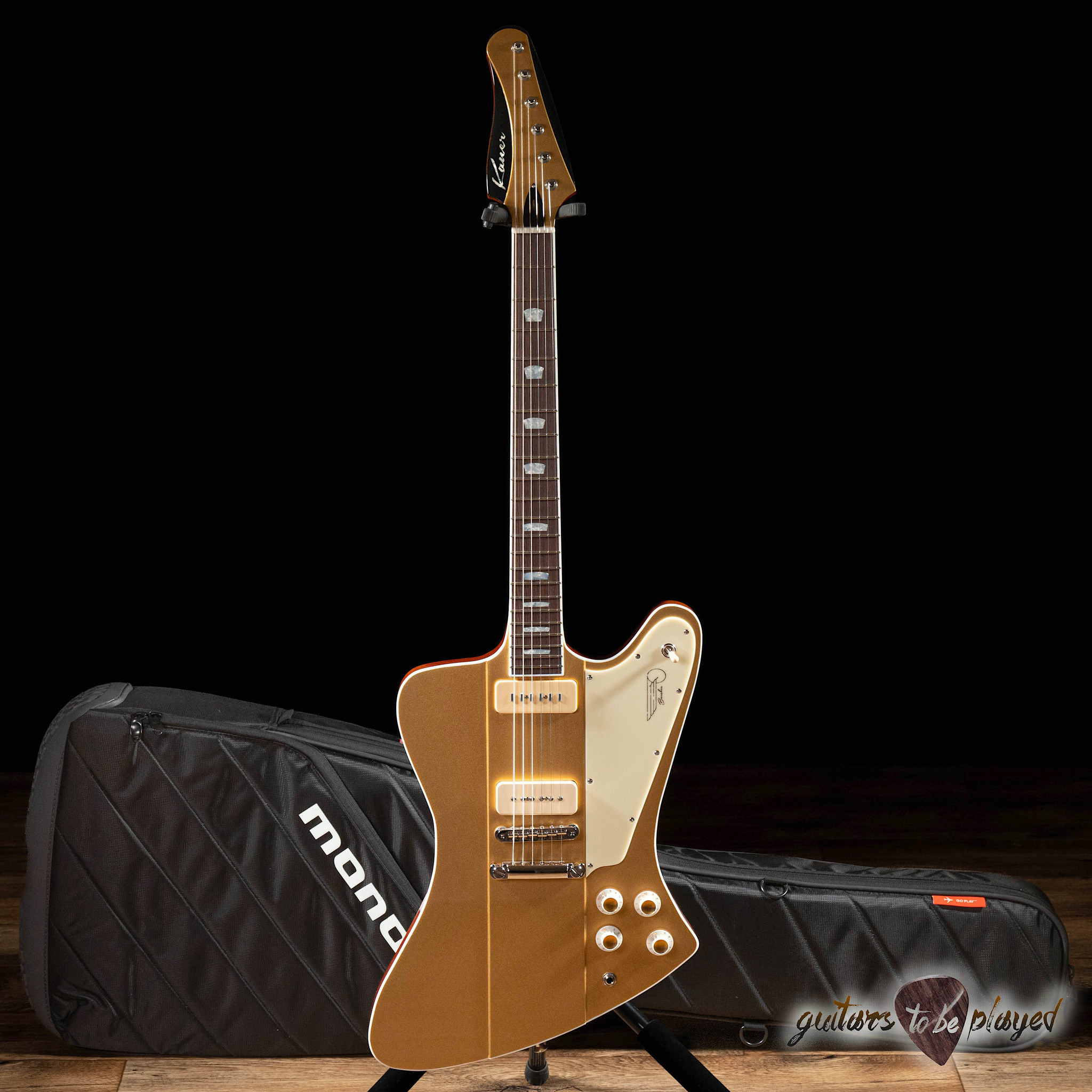 Kauer Banshee Guitar w/ Lollar Staple & Wolfetone P-90s