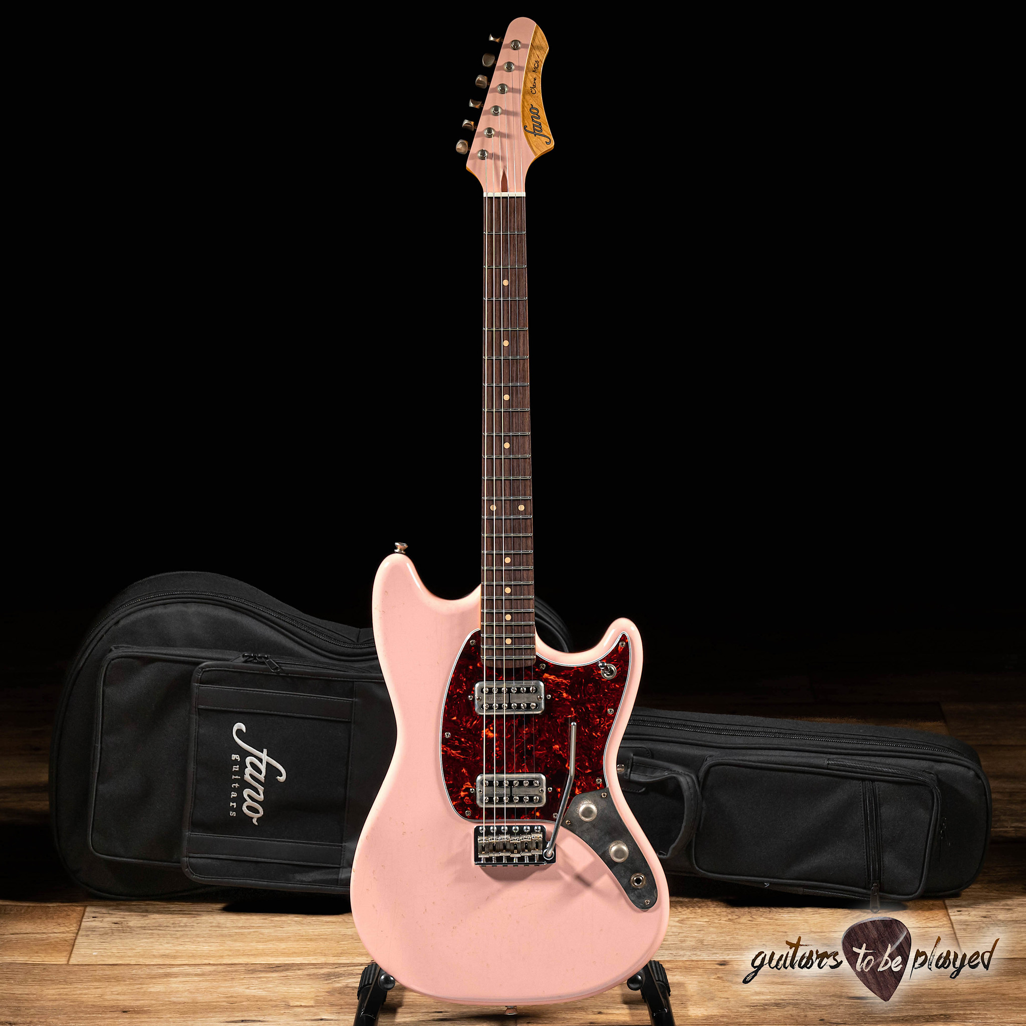 ギター Fano Guitars oltre mg6 Fano MG6 Oltre TV Jones Power'Tron Electric Guitar w/ Bag