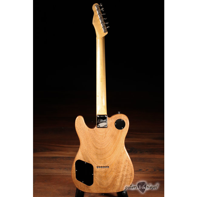 Elliott Raven Standard Spruce Top Semi-Hollow Guitar – Ruby Red Slipper