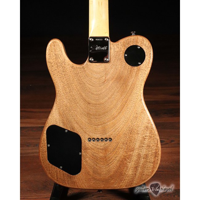 Elliott Raven Standard Spruce Top Semi-Hollow Guitar – Ruby Red Slipper