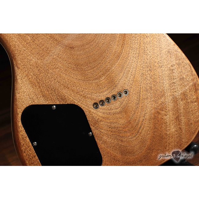 Elliott Raven Standard Spruce Top Semi-Hollow Guitar – Ruby Red Slipper