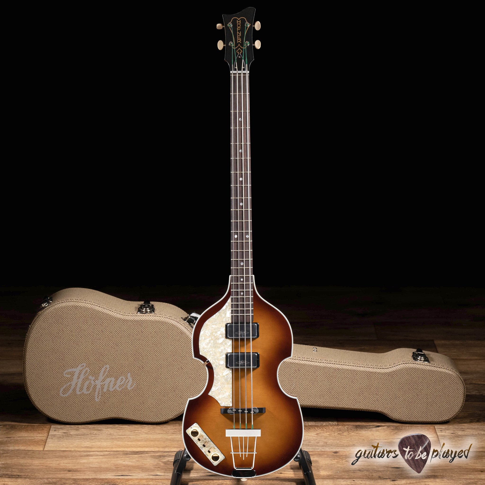 Hofner 1961 Reissue “Cavern” Left-Handed Violin Bass – Sunburst