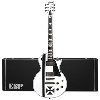 ESP ESP Japan Custom Shop Iron Cross James Hetfield Signature Guitar – Snow White