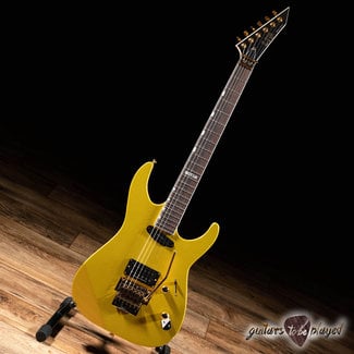 ESP LTD ESP LTD Mirage Deluxe ’87 Floyd Rose Guitar – Metallic Gold