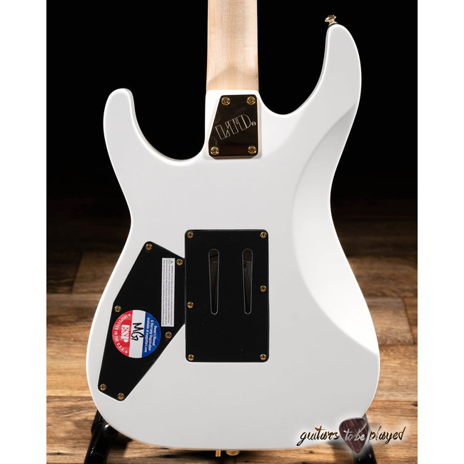 ESP LTD Mirage Deluxe ’87 Floyd Rose Guitar – Snow White