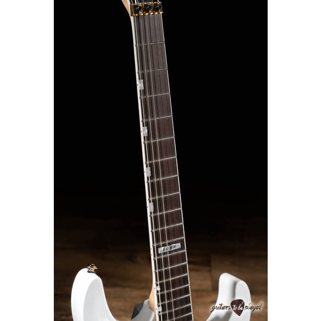ESP LTD Mirage Deluxe ’87 Floyd Rose Guitar – Snow White