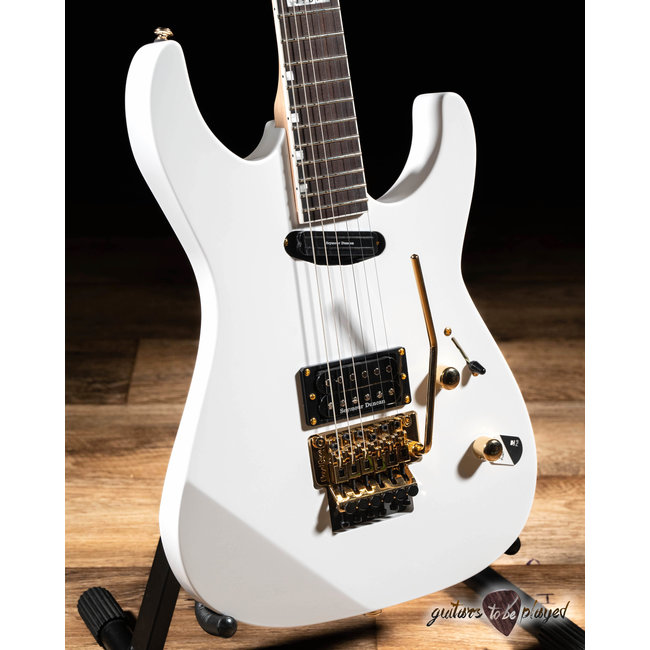 ESP LTD Mirage Deluxe ’87 Floyd Rose Guitar – Snow White