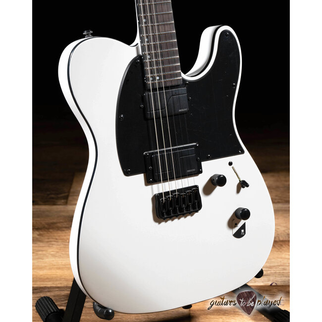 ESP LTD TE-1000 Fishman Fluence Hipshot Guitar – Snow White