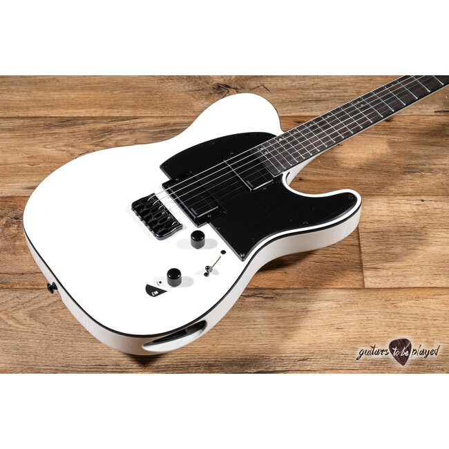 ESP LTD TE-1000 Fishman Fluence Hipshot Guitar – Snow White